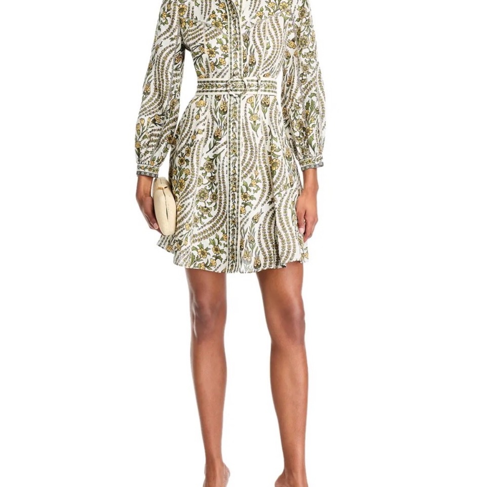 VERONICA BEARD Nolan Dress in Dove Multi NWT